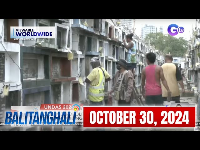 Balitanghali Express: October 30, 2024