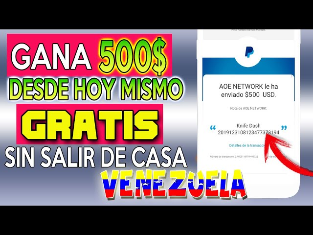 PAGINAS para ganar dinero en VENEZUELA 2020 🔥TOP 5🔥 FUNCIONA TODO EL MUNDO💸 TENGO PRUEBAS DE PAGO #3