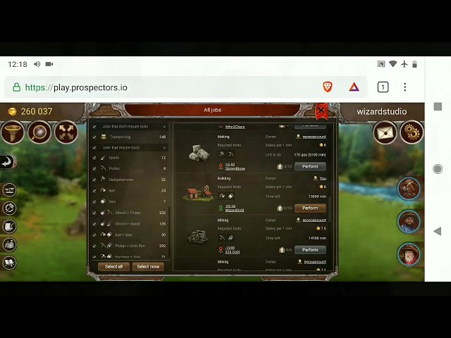 Crypto Gaming Earn Money Playing Prospectors Online MMO