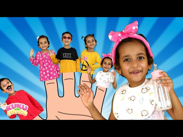 Finger Family Song - Extended Family! Daddy Finger Nursery Rhyme with Grandma and Grandpa