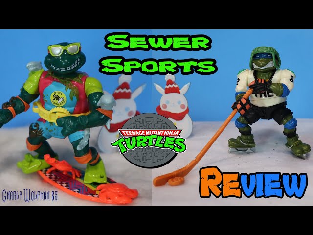 TMNT SEWER SPORTS ALL STARS 2 Pack 2025 | Playmates Re-issue Review