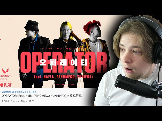 Music Producer Reacts To OPERATOR (Feat. nafla, PENOMECO, YUNHWAY) // 발로란트 - Valorant Songs