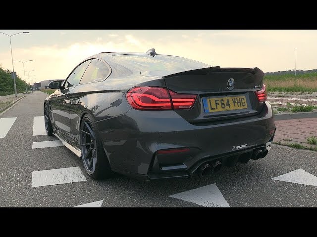 BMW M4 F82 w/ Fi Exhaust - LOUD Revs, Accelerations, POP & BANGS!!