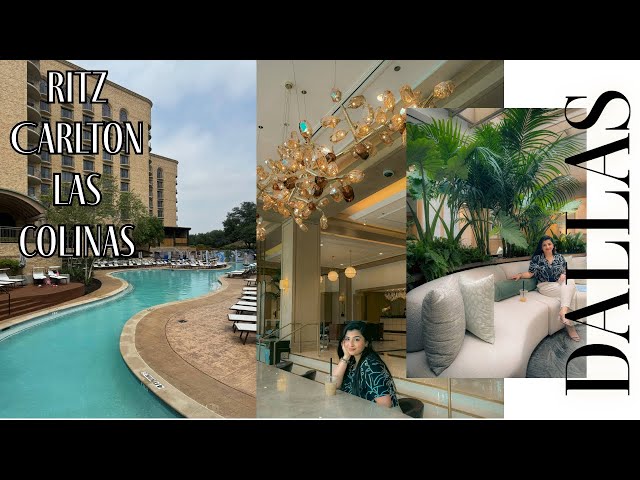 Dallas Luxury Getaway: Ritz Carlton Las Colinas Experience (Room, Pools, & More!)