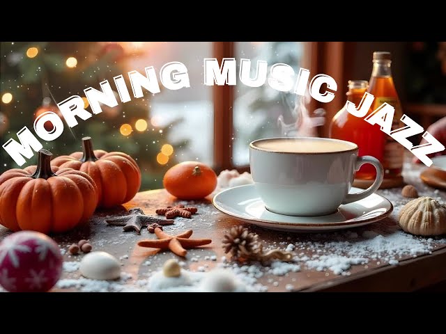 ☕Warm Relaxing Jazz Music with Cozy Coffee Shop for Working, Studying, Sleeping