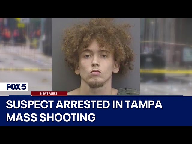 Suspect arrested in Tampa mass shooting