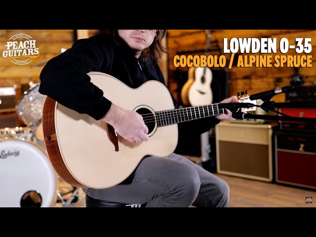 No Talking...Just Tones | Lowden O-35 Cocobolo & Alpine Spruce w/Bevel