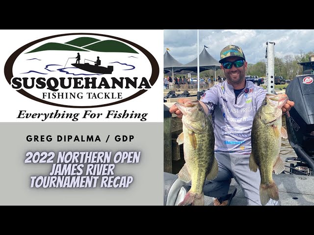 2022 Bassmaster Open Series James River Tournament Recap - Greg DiPlama 40th Place - SFTTACKLE.COM