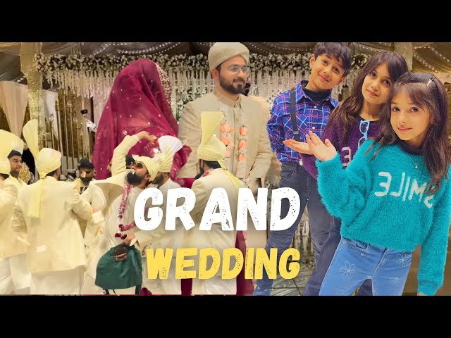 Grand Wedding & Barat || Yummy Menu || Hassam's favorite Person