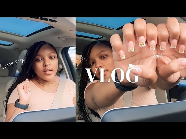 VLOG: PACK WITH ME FOR VACATION | BIRTHDAY NAILS | TRAVEL HACKS