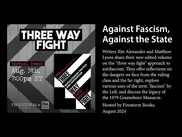 Against Fascism, Against the State