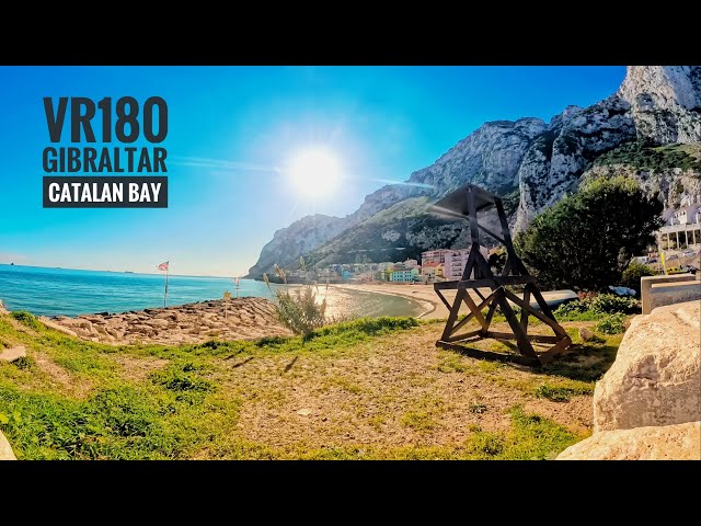 [8K][VR180] Gibraltar - Catalan Bay 23.12.2024