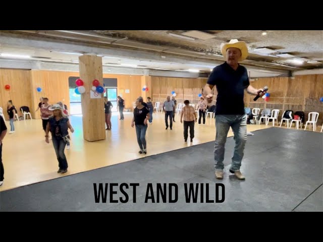 West And Wild Line Dance de Rob Fowler (ES)