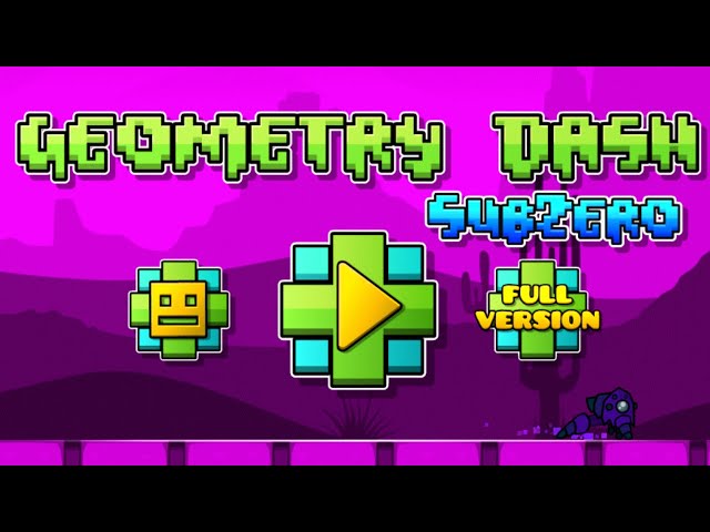 geometry Dash subzero ￼