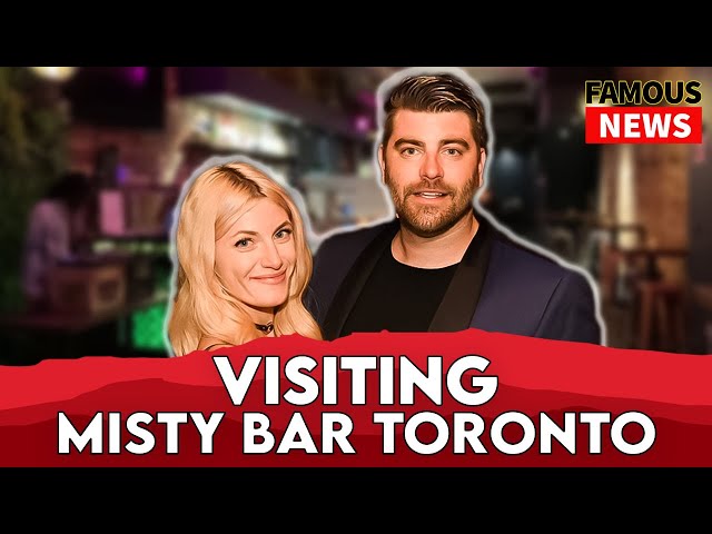 Visiting Misty Bar 490 Queen St W, Toronto Michael & Kara McCrudden