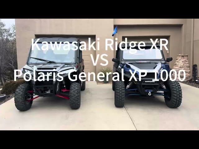 Kawasaki Ridge XR versus Polaris General XP 1000 features. Please like and subscribe