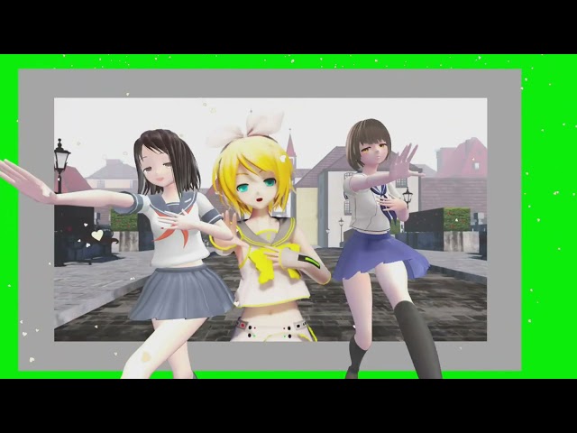 【VRMMD】なっちゃんと美幸ちゃんで学校へ凸撃だWAA!!!! (passthrough)