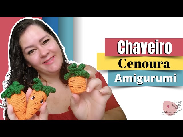 AMIGURUMI | CENOURA CHAVEIRO AMIGURUMI