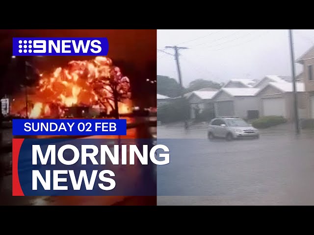 Philadelphia plane crash death toll rises; Queensland flood emergency | 9 News Australia