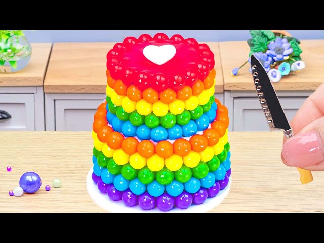 🎉Amazing Kitkat Rainbow Cake Decorating ideas🎉Beautiful Rainbow Colorful Cake Decorating Ideas