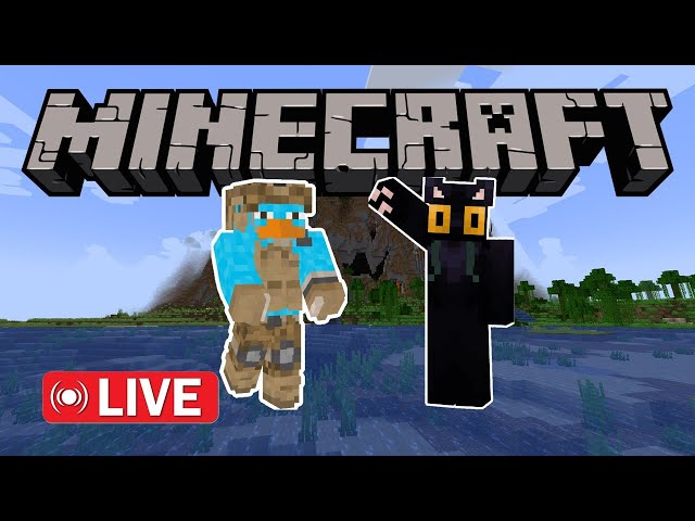 🔴 LIVE - Breaking GROUND on Villager TRADING HALL!!