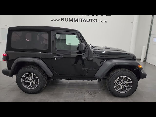 2024 JEEP WRANGLER 2 DOOR SPORT S FULL 4K WALKAROUND 24J140 SOLD!