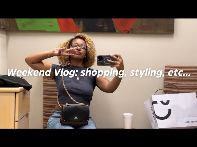 Weekend Vlog| shopping, styling, dog mommy tings etc...