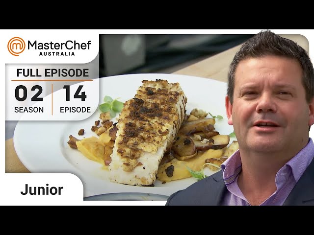 Young Chefs Master a Fish Dish | MasterChef Australia Junior | S02 E14