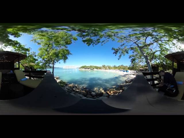 360 video from Royal Caribbean's Labadee