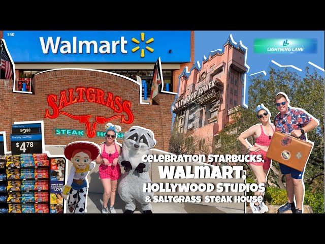 FLORIDA VLOG: Celebration, Hollywood Studios with Lightening Lane & AMAZING Saltgrass Steakhouse 🇺🇸