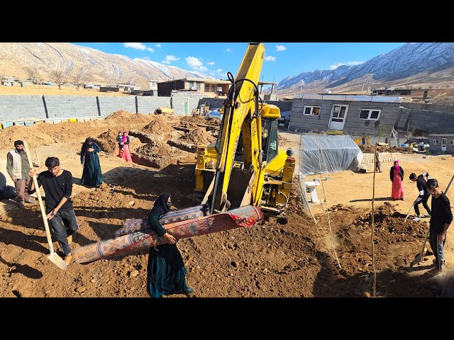 🏗️🚜"Excavating Our Big Dream Home: Amir's Family Adventure!"