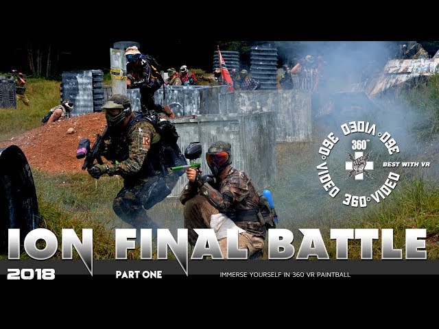 ION 360 Final Battle 5000 Players Paintball - Part One  - A Quiet Start