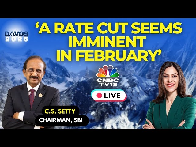 Davos World Economic Forum 2025 LIVE | In Conversation With SBI Chairman CS Setty | N18G