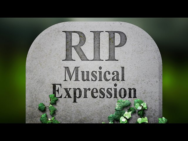 Are we KILLING musical expression?