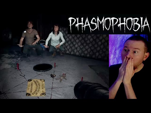 Using EVERY cursed object AT ONCE in Phasmophobia (w/ Jenn & Jacob)