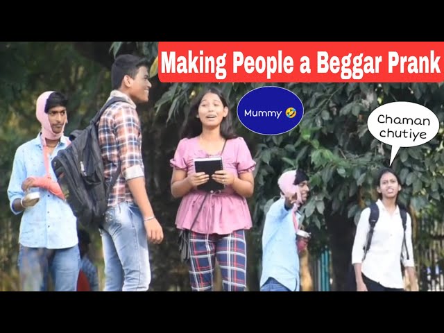 Making People a Beggar Prank | @duplifestyle