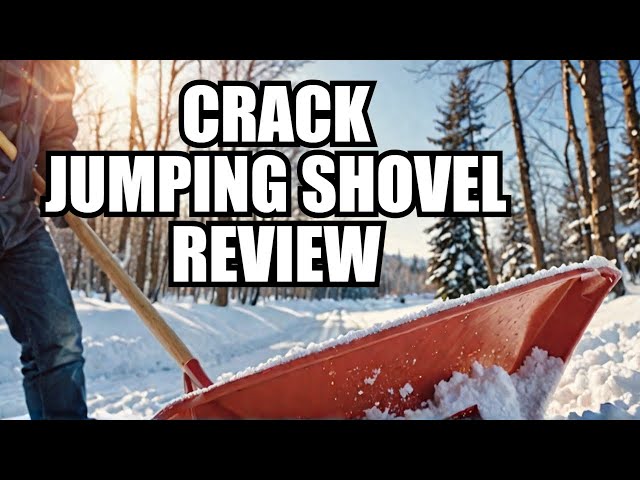 Crack Jumping Snow Shovel Reviewed for Winter Shoveling!