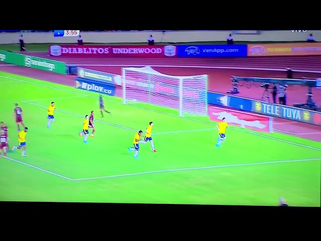 Gol Colombia 1 VS Venezuela 0 (Penal James R) #golcaracol #caracoltv