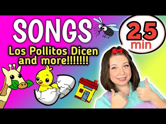 Toddler Songs | Interactive Learning Songs | Nursery Songs | Canciones Infantiles