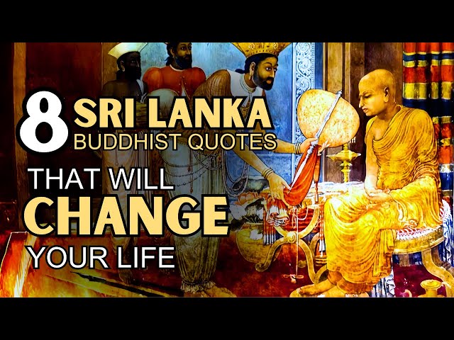 SriLankan Buddhism MONKS Share 8 LIFE-CHANGING Quotes for Inner Peace | Buddha Inspirational Quotes