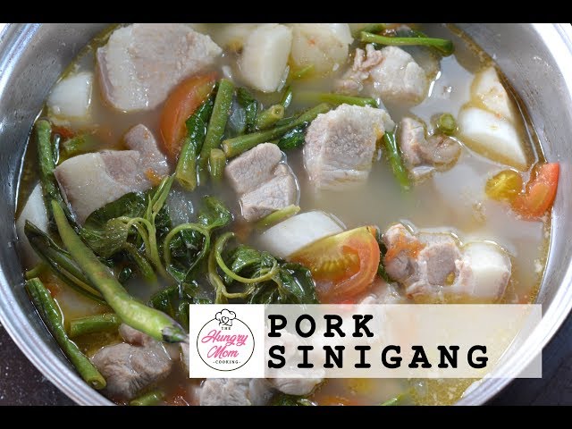 PORK SINIGANG  | SINIGANG NA BABOY | EASY SINIGANG WITH GABI