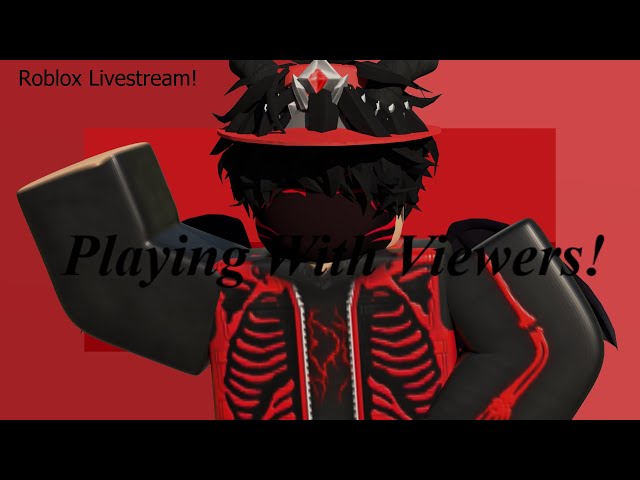 Roblox Live Stream!! (Playing With Viewers Live)