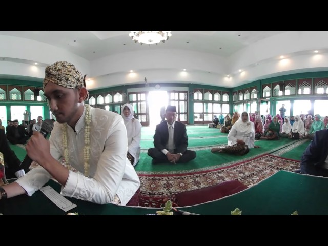 Dara & Afif Wedding - Akad Nikah (1) 360'