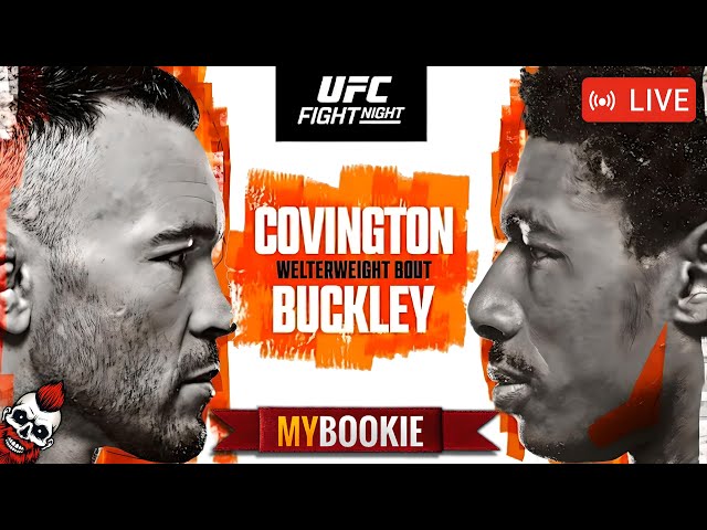 🔴 UFC TAMPA: COLBY COVINGTON x JOAQUIN BUCKLEY | LIVE STREAM!