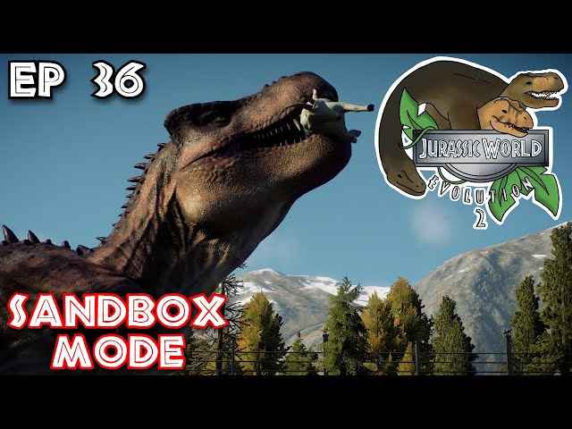 TARBOSAURUS!🦕🦖| Jurassic World Evolution 2 (Sandbox Mode) - EP #36