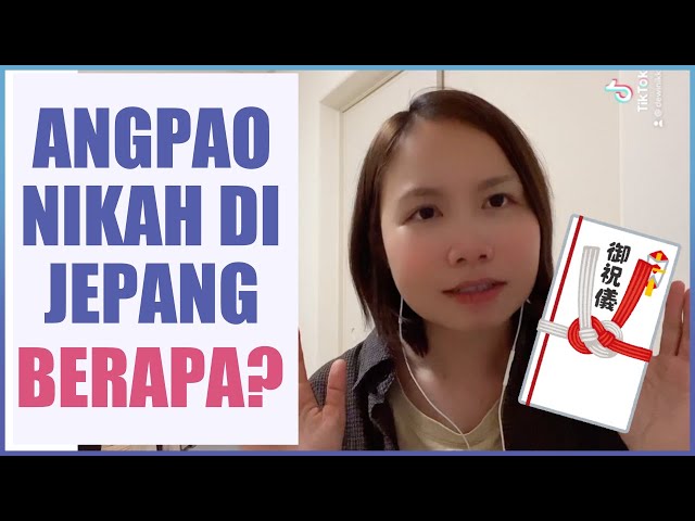 Angpao nikah jepang kasih berapa?