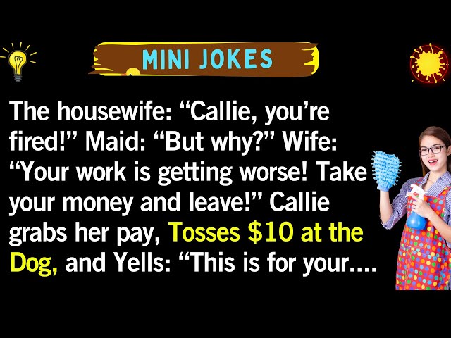 Maid’s Unexpected Payback Leaves Wife Shocked! 🤣