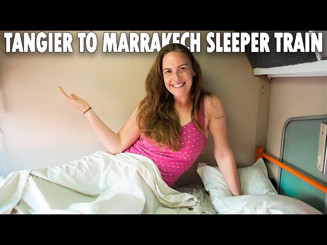 Morocco Train Vlog: ONCF Sleeper Train from Tangier to Marrakech