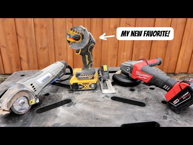 Dewalt 20V Cut Off Tool (DCS438B) vs Dremel Saw Max [+Milwaukee M18 Fuel Grinder]