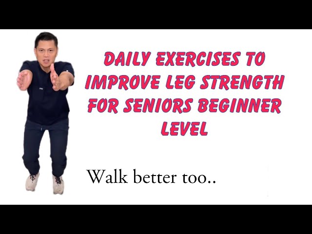 Best Daily Routine Exercises for Seniors Beginner level